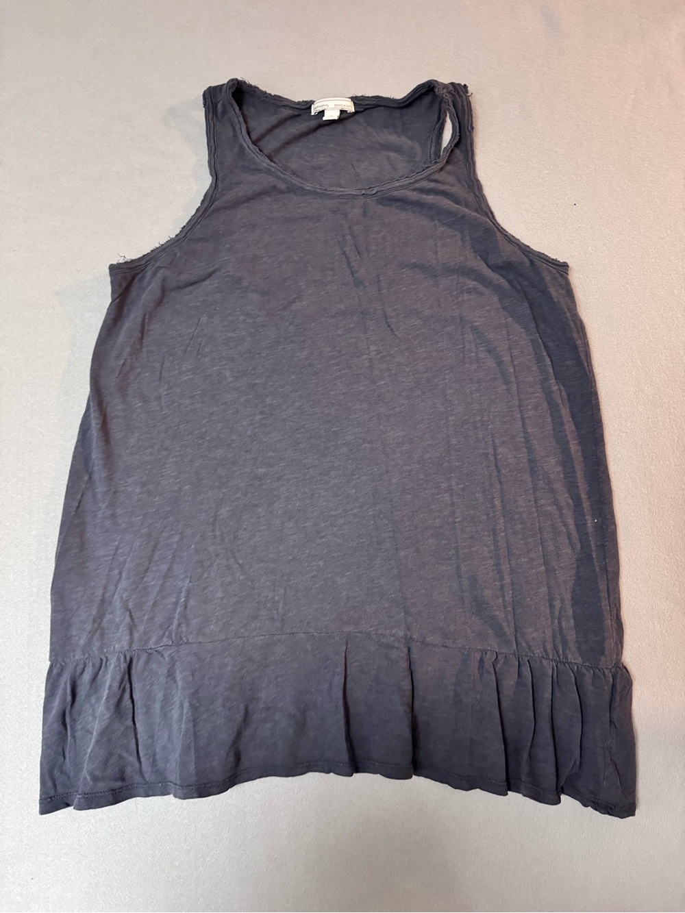 GAP Maternity Ruffled Hem Sleeveless Tank